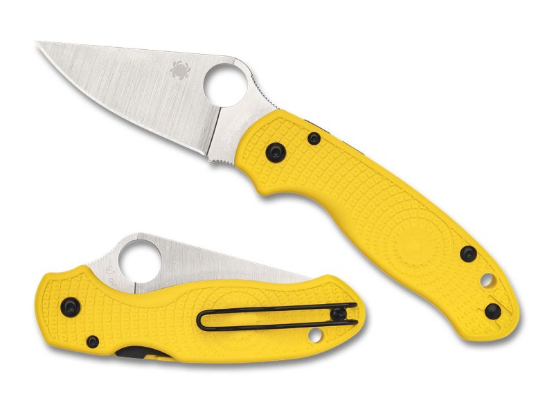 Spyderco Para 3, Yellow FRN, C223PYL Magnacut 1