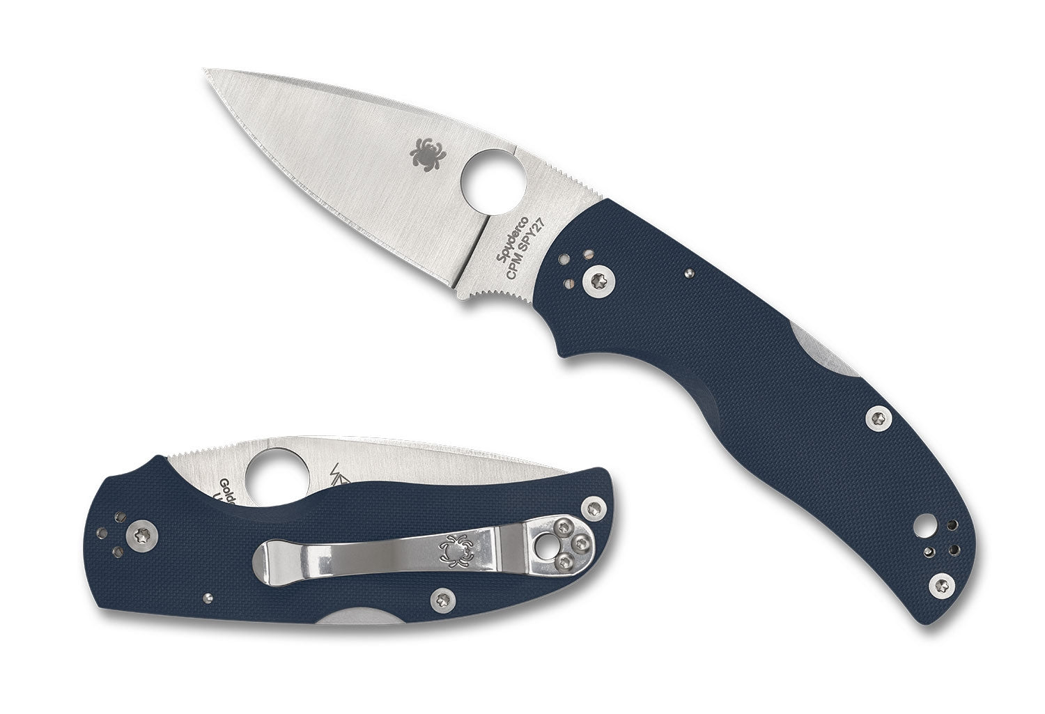 Spyderco C41GPCBL5 Native 5, Blue G10, SPY27