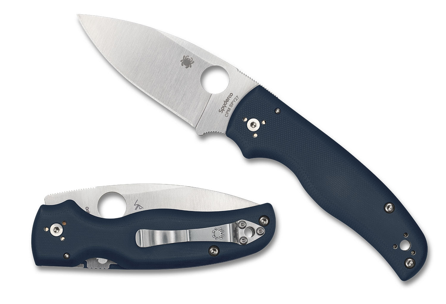 Spyderco C229GPCBL Shaman, Blue G10, SPY27