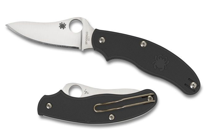 Spyderco C94PBK3 UK Penknife, DROP POINT, FRN UKPK