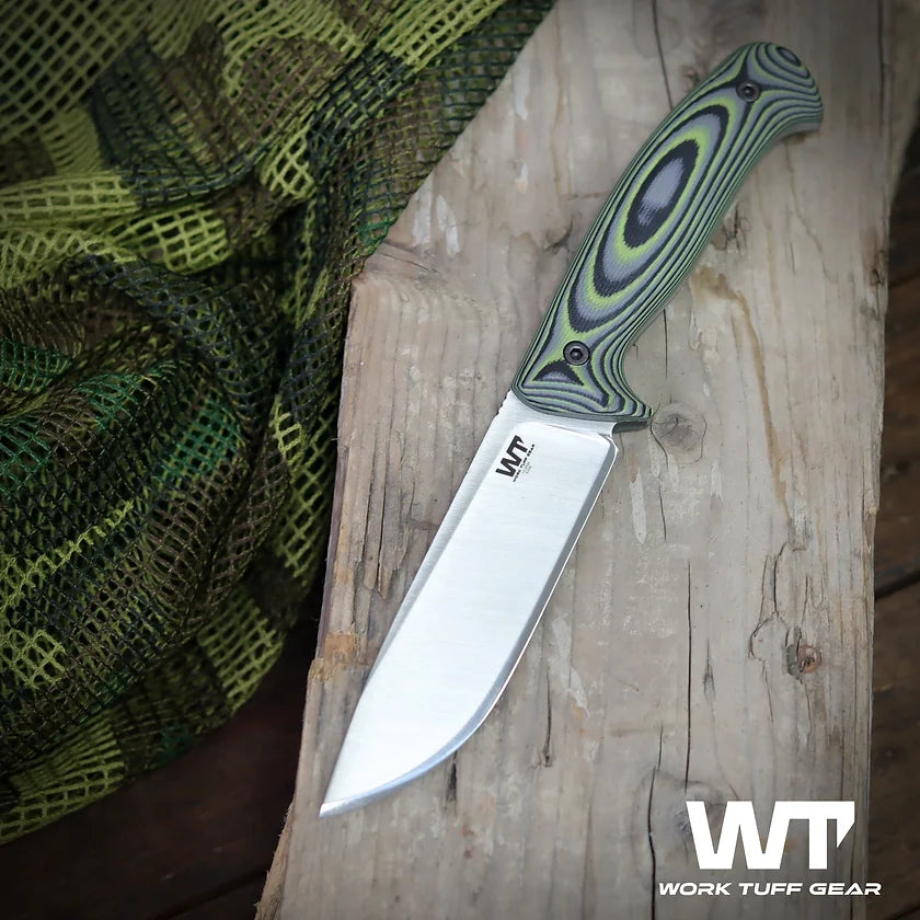 Work Tuff Gear Red Wolf (K329) /Satin finish /Zombie Green Camo Grip 6