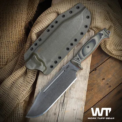 Work Tuff Gear Commander (Bohler K329) Dark Washed, Jungle Camo Gator Grip 3