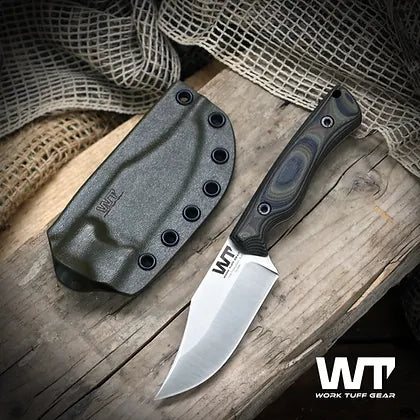 Work Tuff Gear PWB-EDC (N690 Cryo) Satin, Wilderness Camo grip 3