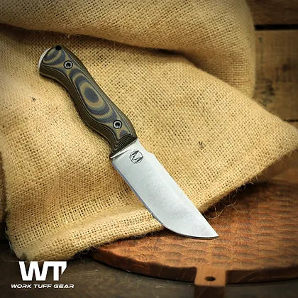 Work Tuff Gear Nomad Bushcrafter (K329) Satin finish Stinger Yellow Grip 2