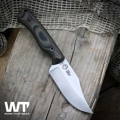 Work Tuff Gear PWB-EDC (N690 Cryo) Satin, Wilderness Camo grip 2