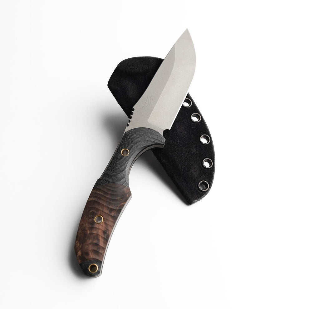 Sangin Knives Corsair Redwood Burl 3