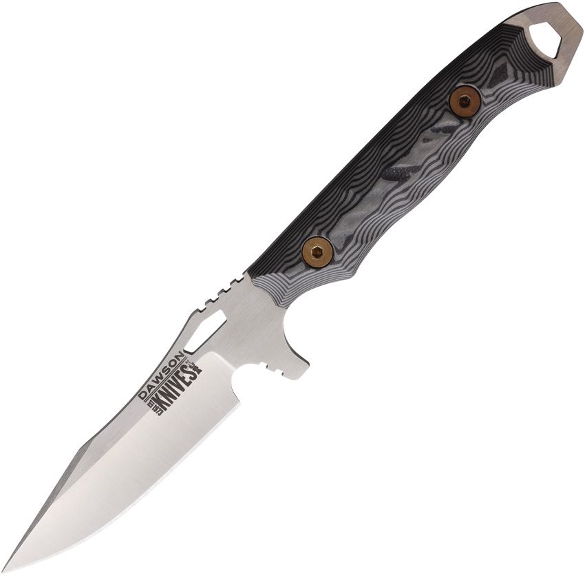 Dawson Knives Smuggler, Satin, Black Gray 1