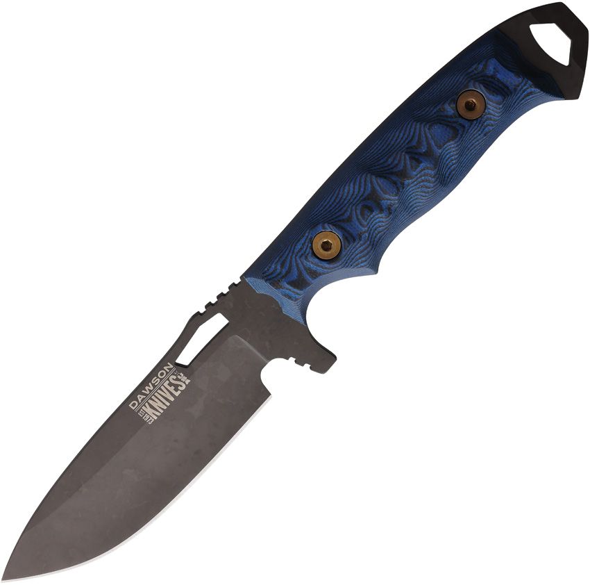 Dawson Knives Nomad Black Blue G-10 Magnacut 1