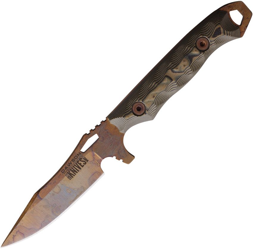 Dawson Knives Smuggler Ultrex Camo G-10 Magnacut 2