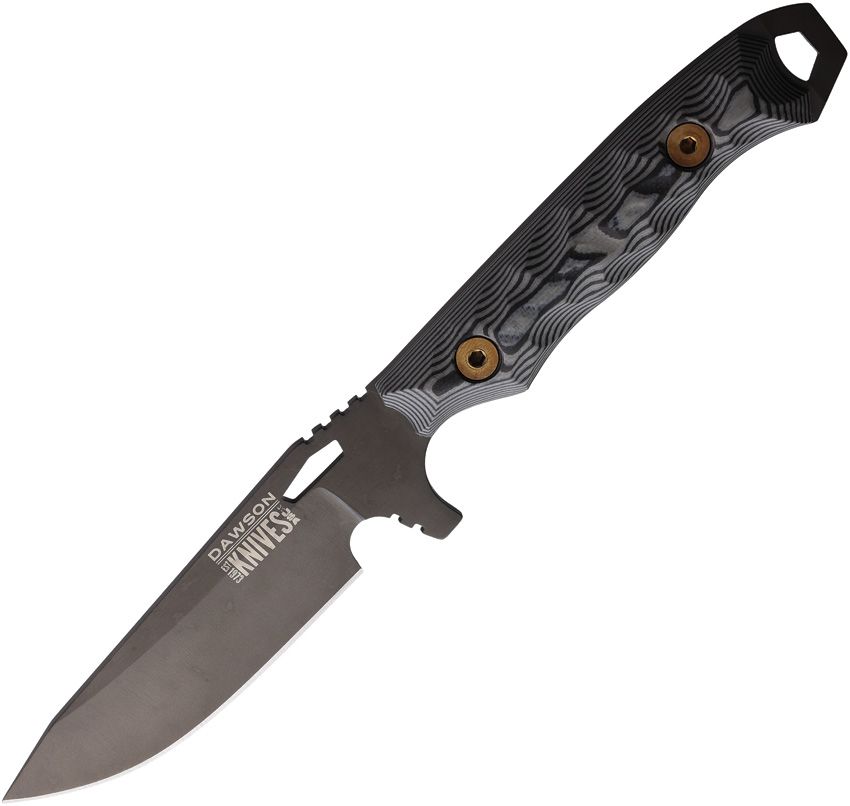 Dawson Knives Outcast, Black, Gray/ Black, Magnacut 1