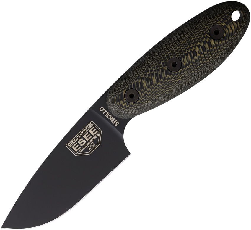 ESEE Sencillo Fixed Blade A2 black/brown 1