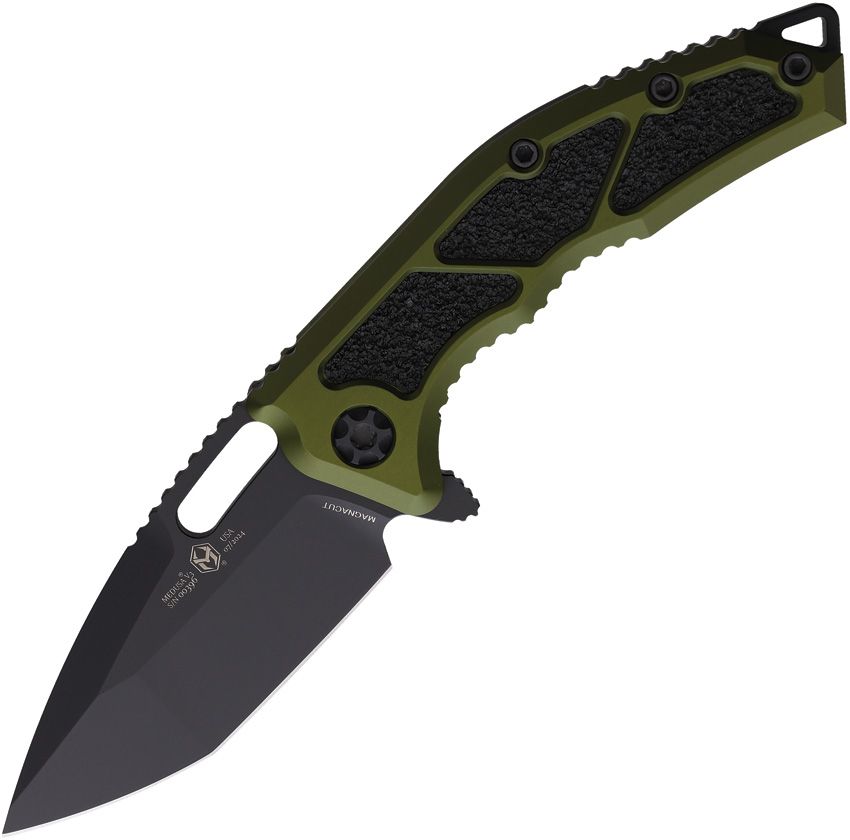 Heretic Knives Medusa Black Green 1