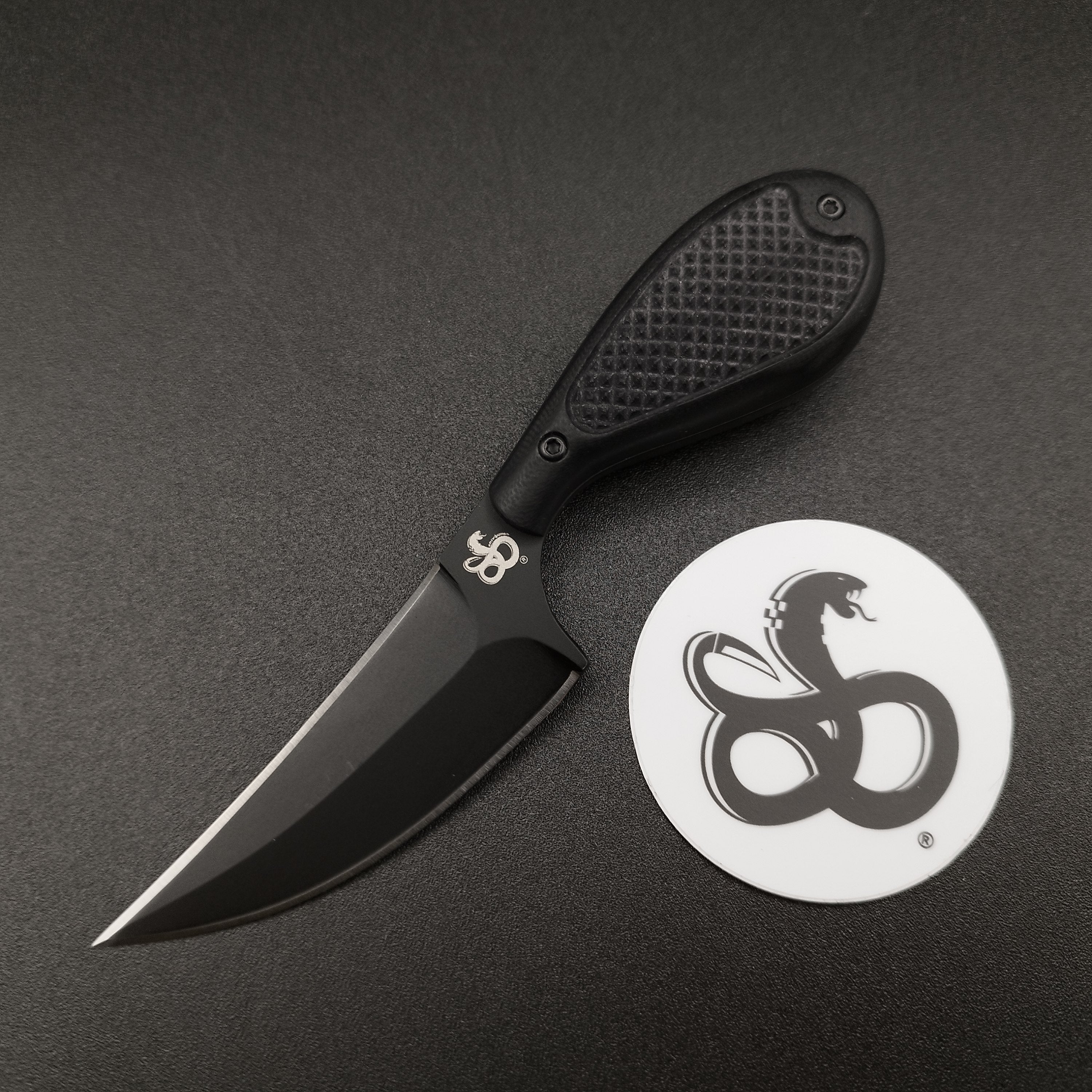 Shivworks Clinch Pick 2.0 BLACK DOUBLE EDGE – knifeaddict