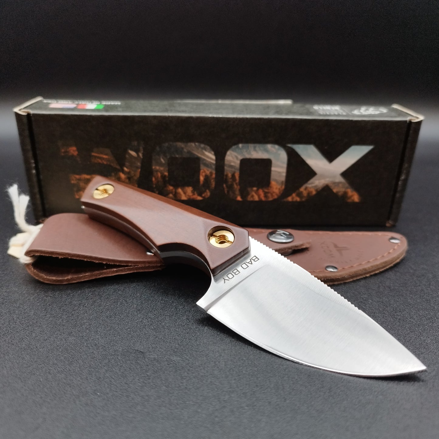 WOOX Bad Boy Fixed Blade Drop Point 3