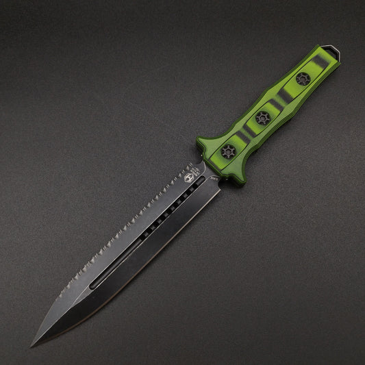 Heretic Knives -    Nephilim Fixed Blade Green/Black 1