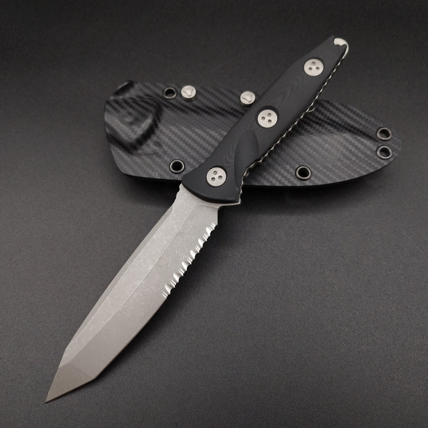 Microtech Knives Socom Alpha T/E apocalyptic finish P/S 1