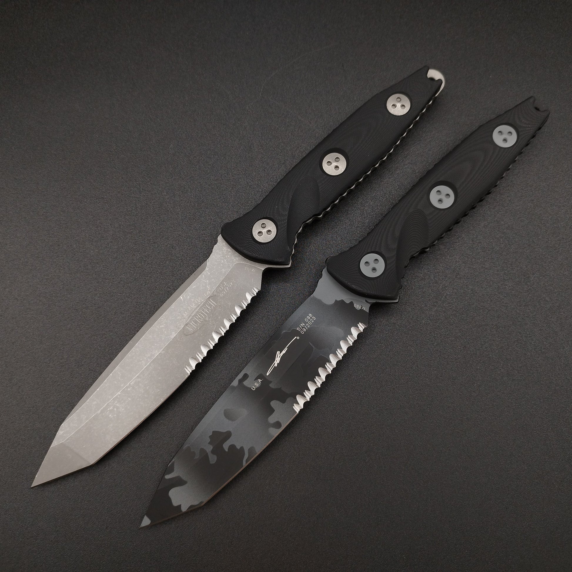 Microtech Knives Socom Alpha T/E apocalyptic finish P/S 4