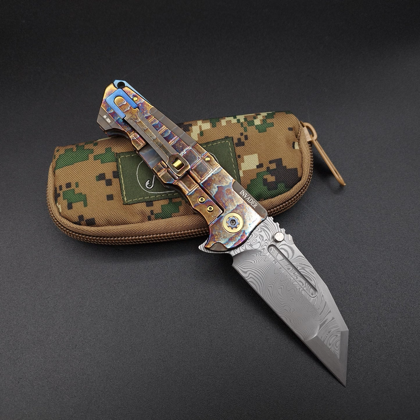 ADV Invader Custom, Acid Rain fragged, Damascus Blade 2