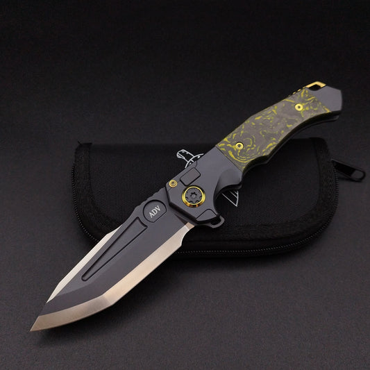 ADV Ronin Kalgard Titan Yellow Carbon Fibre 1