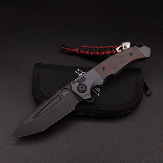 ADV Ronin All Black Titan, Red Black Carbon Fiber 1