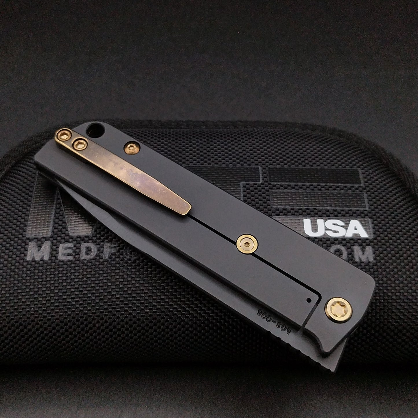 Medford The Antik, DLC Blade and Handles, Bronze HW 4