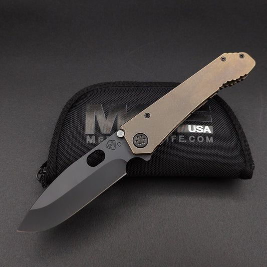 Medford 187 DP, DLC Blade, Bronze Handles 1