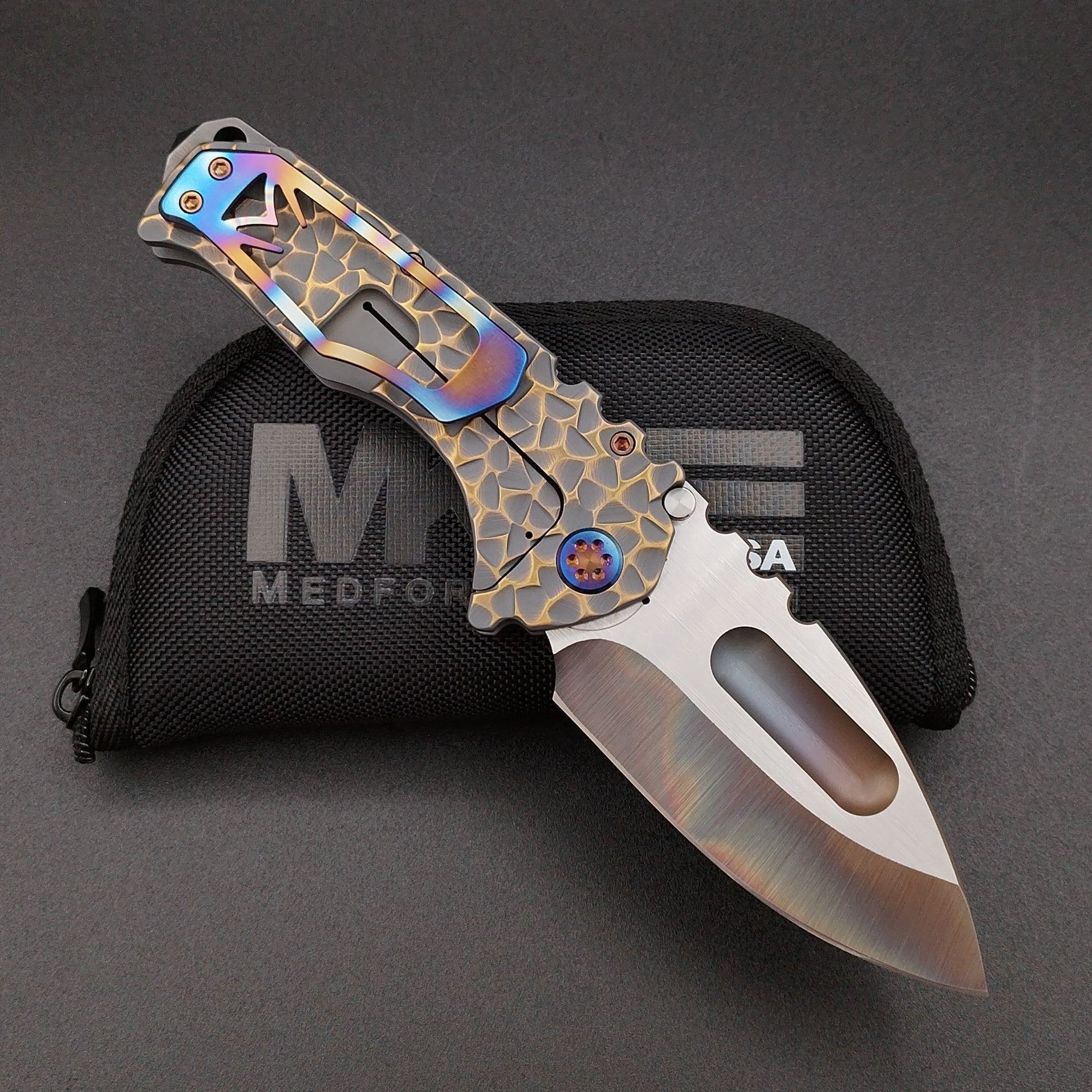 Medford Praetorian Ti, Vulcan Blade, Bronze Peaks & Valleys 2