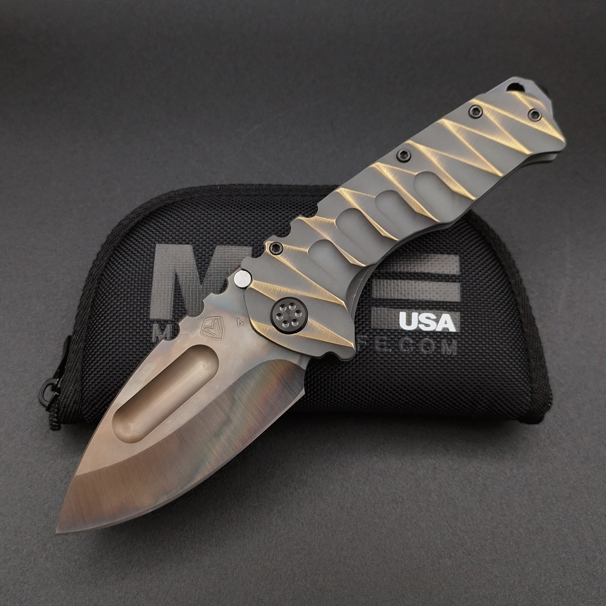 Medford Praetorian Ti, Vulcan Blade, Bronze Lightning 1