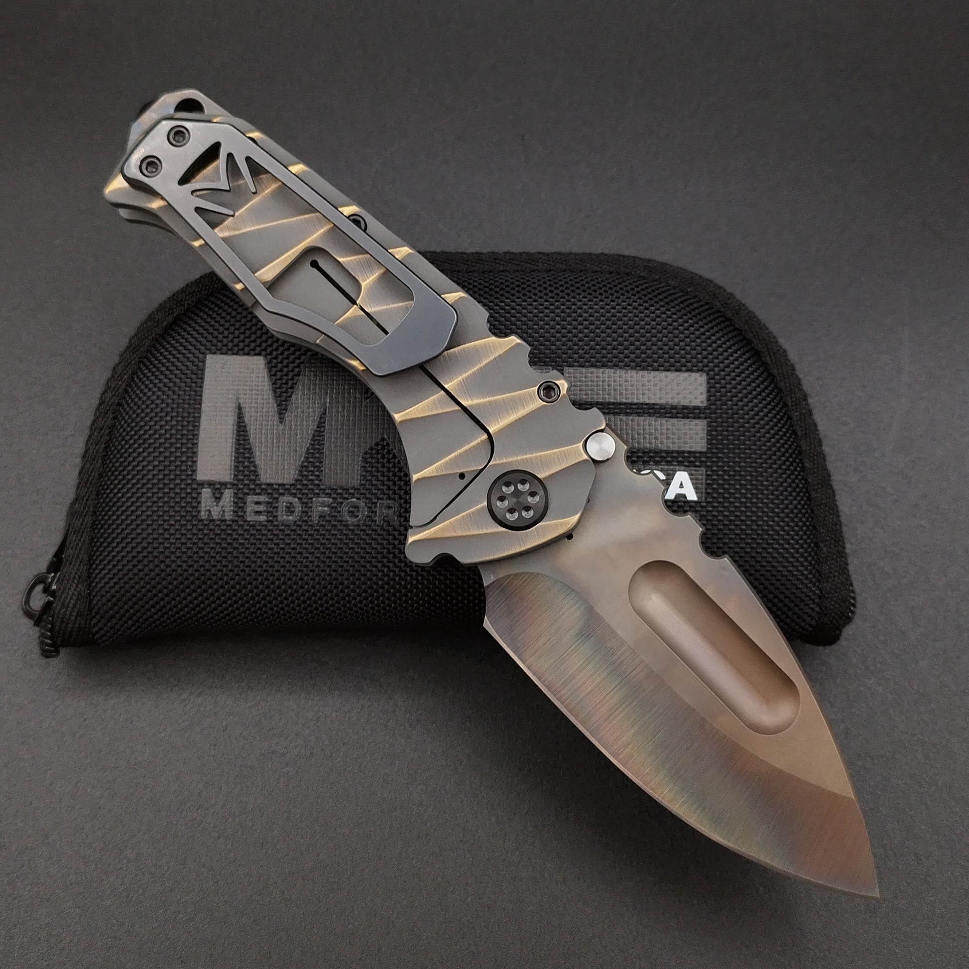 Medford Praetorian Ti, Vulcan Blade, Bronze Lightning 2