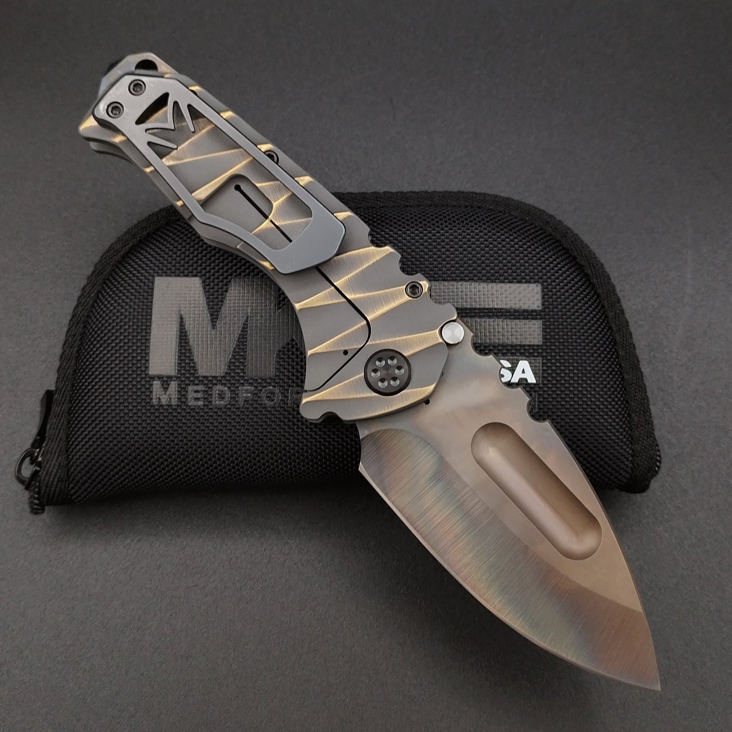 Medford Praetorian Ti, Vulcan Blade, Bronze Lightning 4