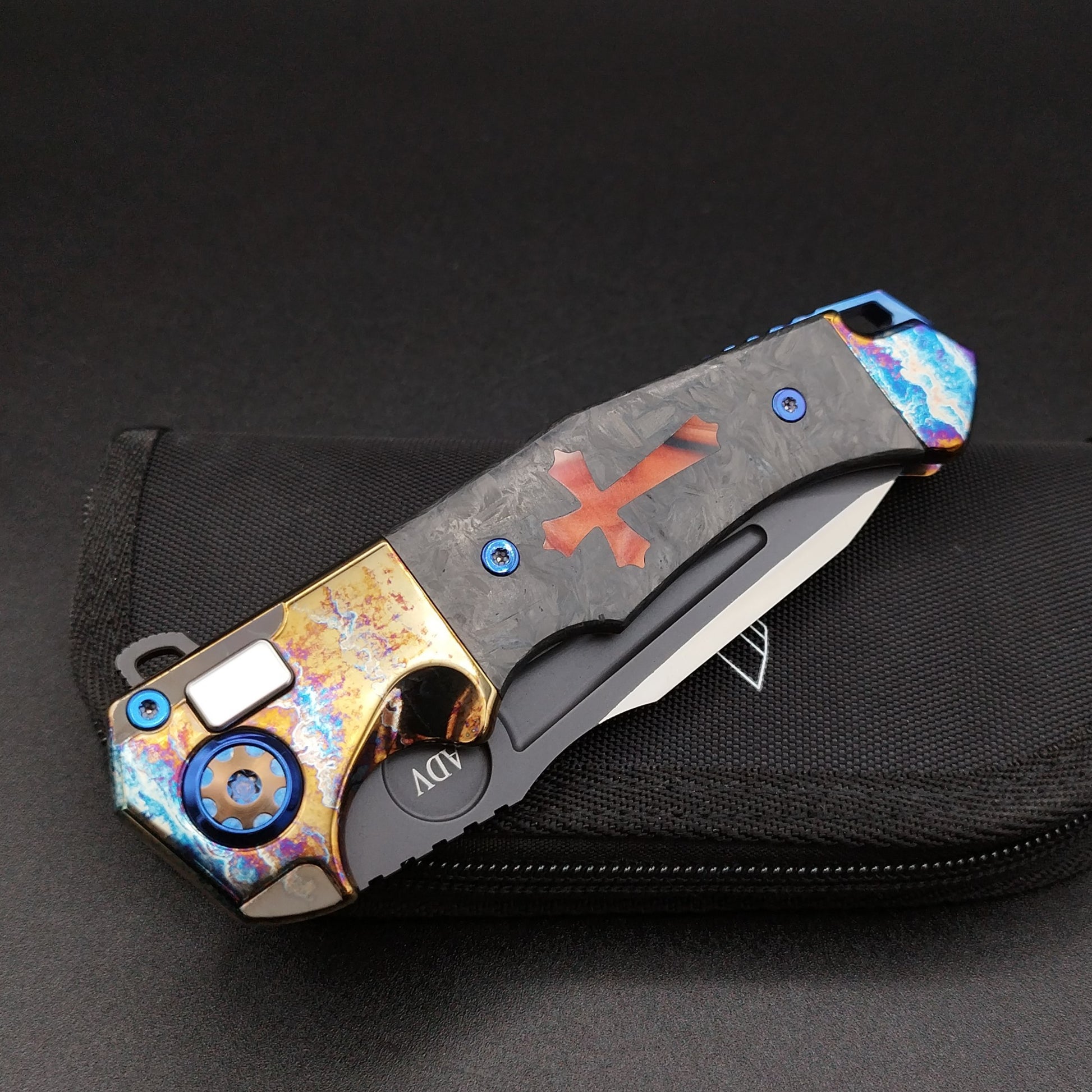 ADV Ronin Acid Rain Titan Carbon Fiber, Kalgard Blade 3