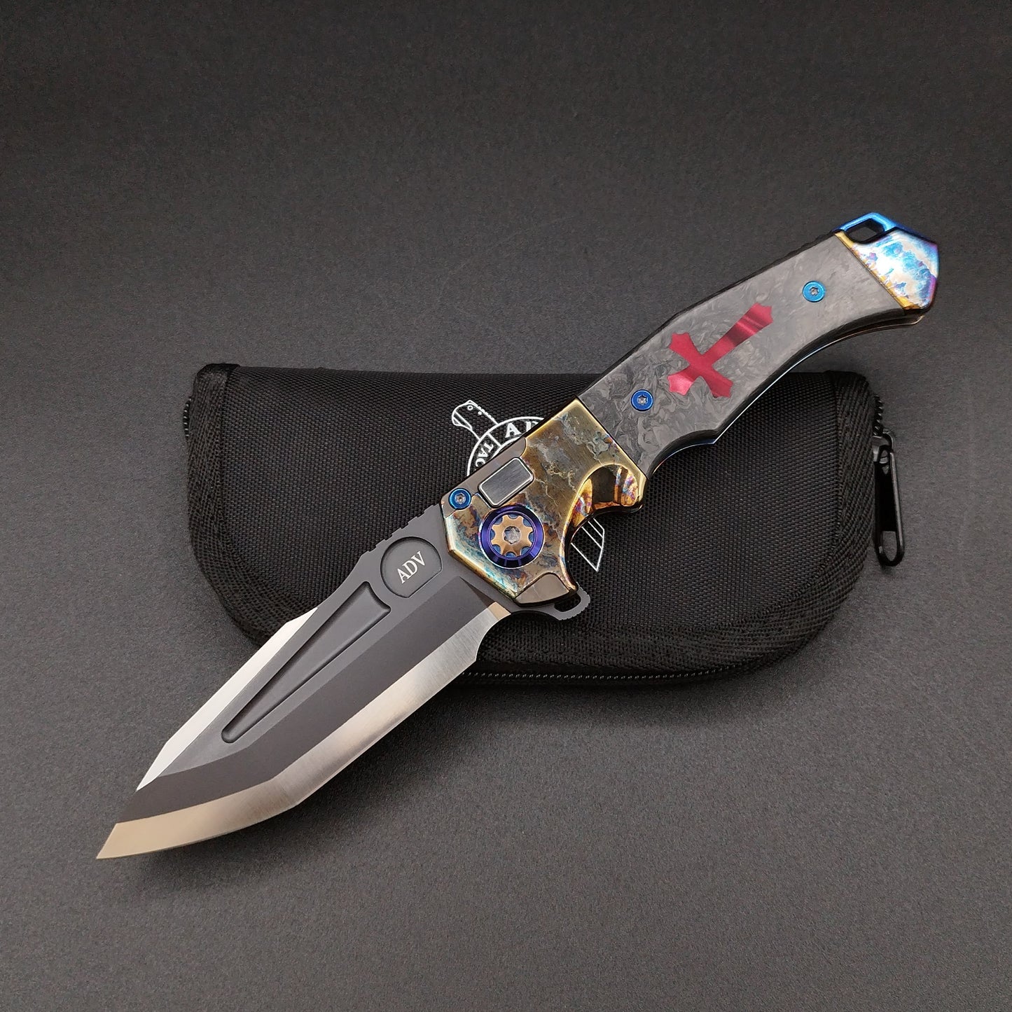 ADV Ronin Acid Rain Titan Carbon Fiber, Kalgard Blade 1