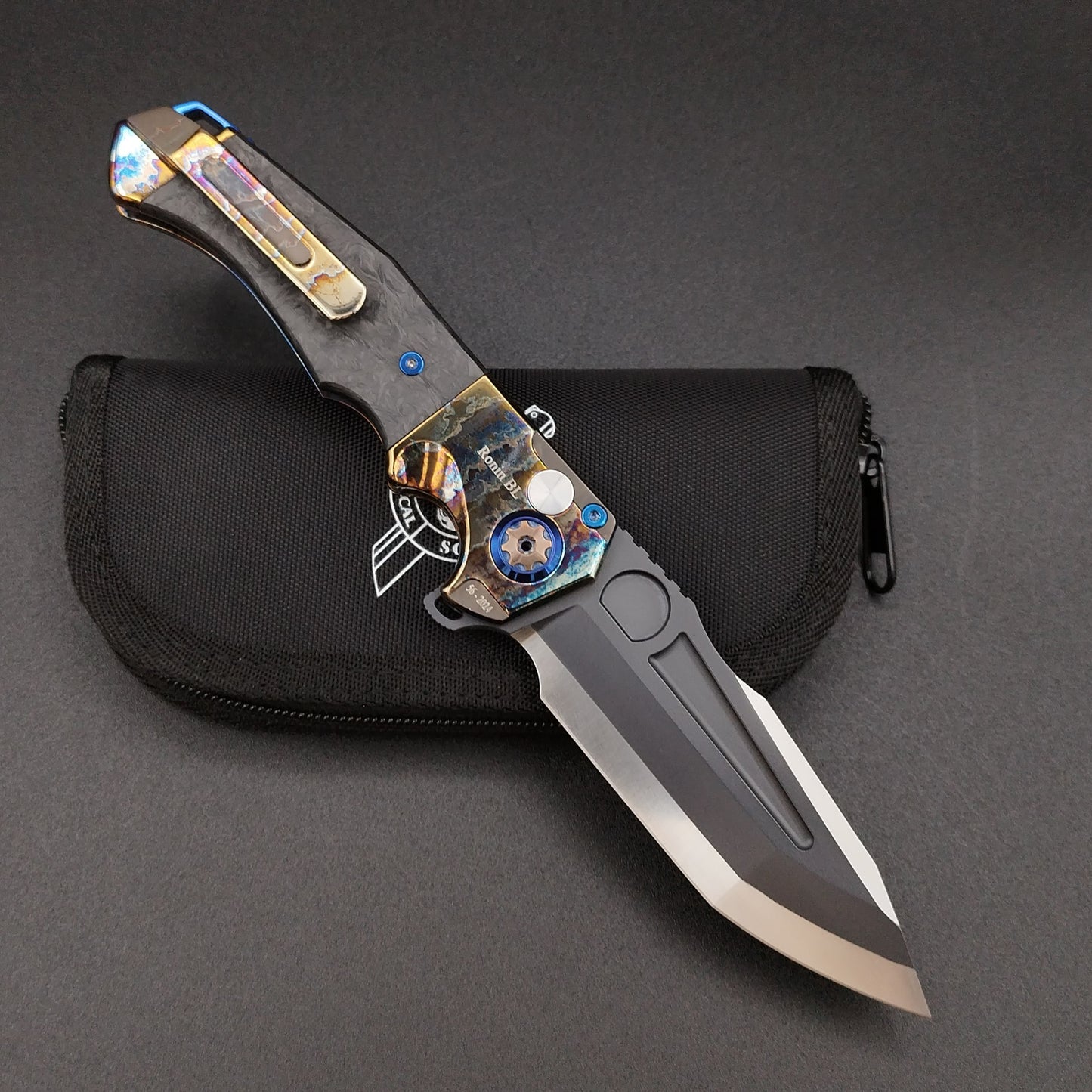 ADV Ronin Acid Rain Titan Carbon Fiber, Kalgard Blade 2