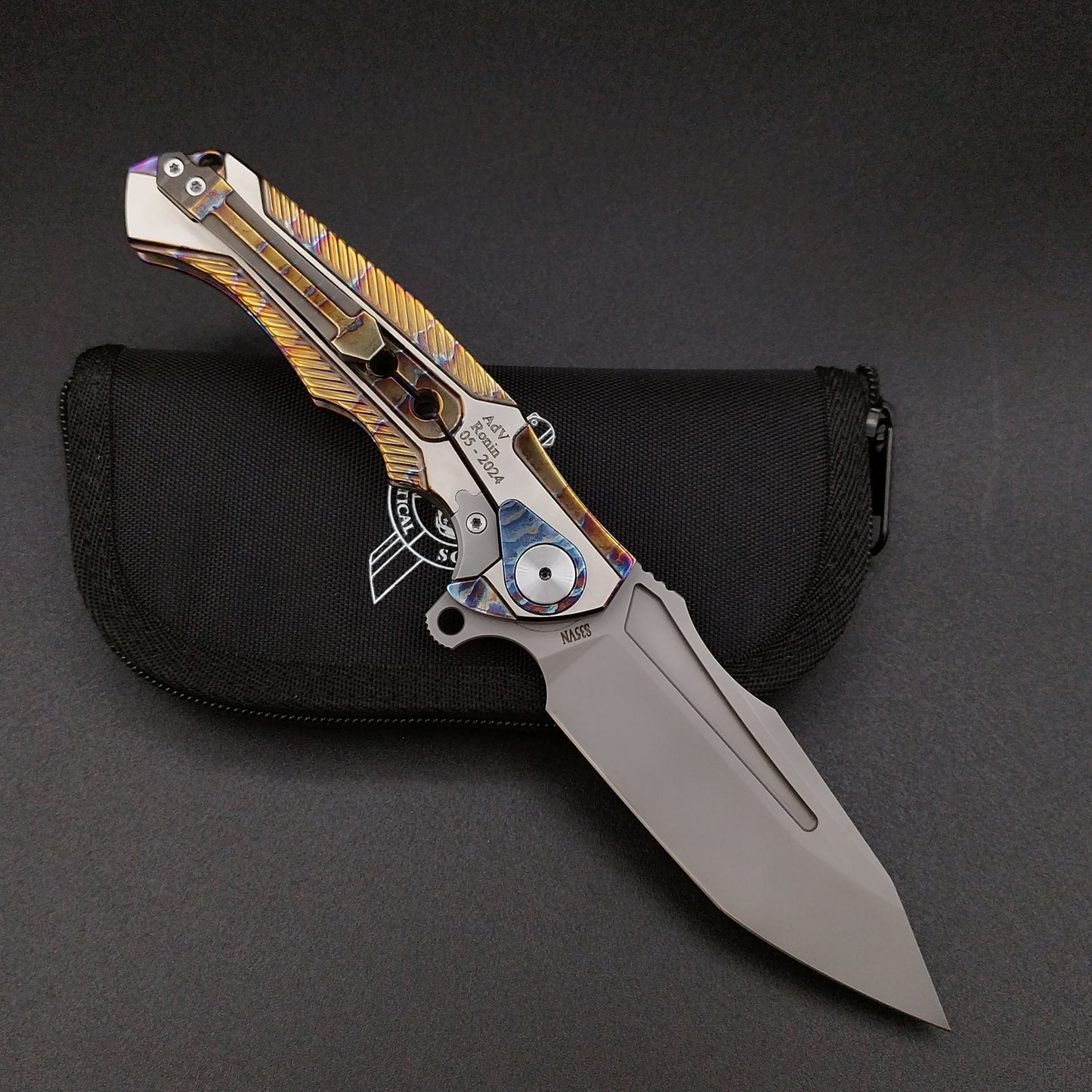 ADV Ronin Integral Acid Rain Titanium, MokuTi 2