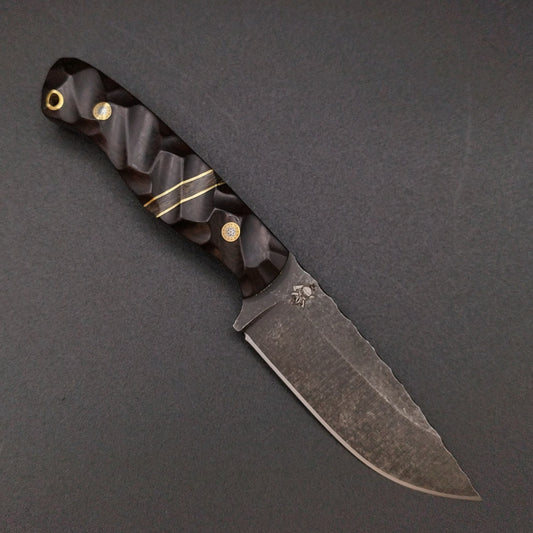 Sea Sick Blades Fieldcraft African Black Wood G10 Carbon Fiber 1