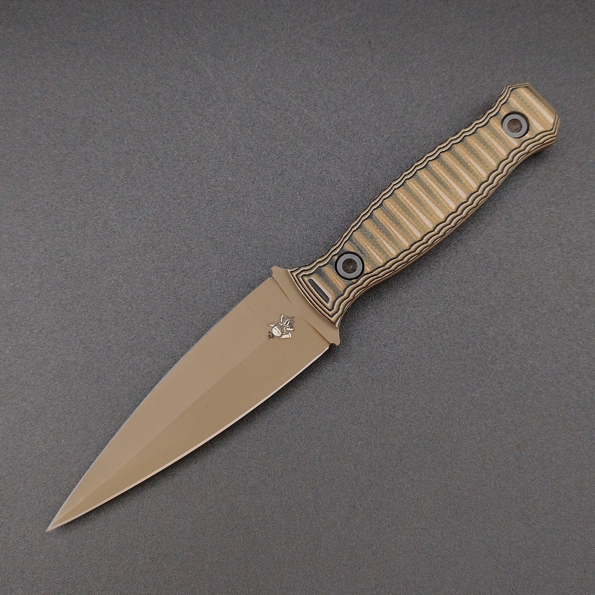 Sea Sick Blades Sea Sykes Coyote Tan Black G10, Glock FDE 2