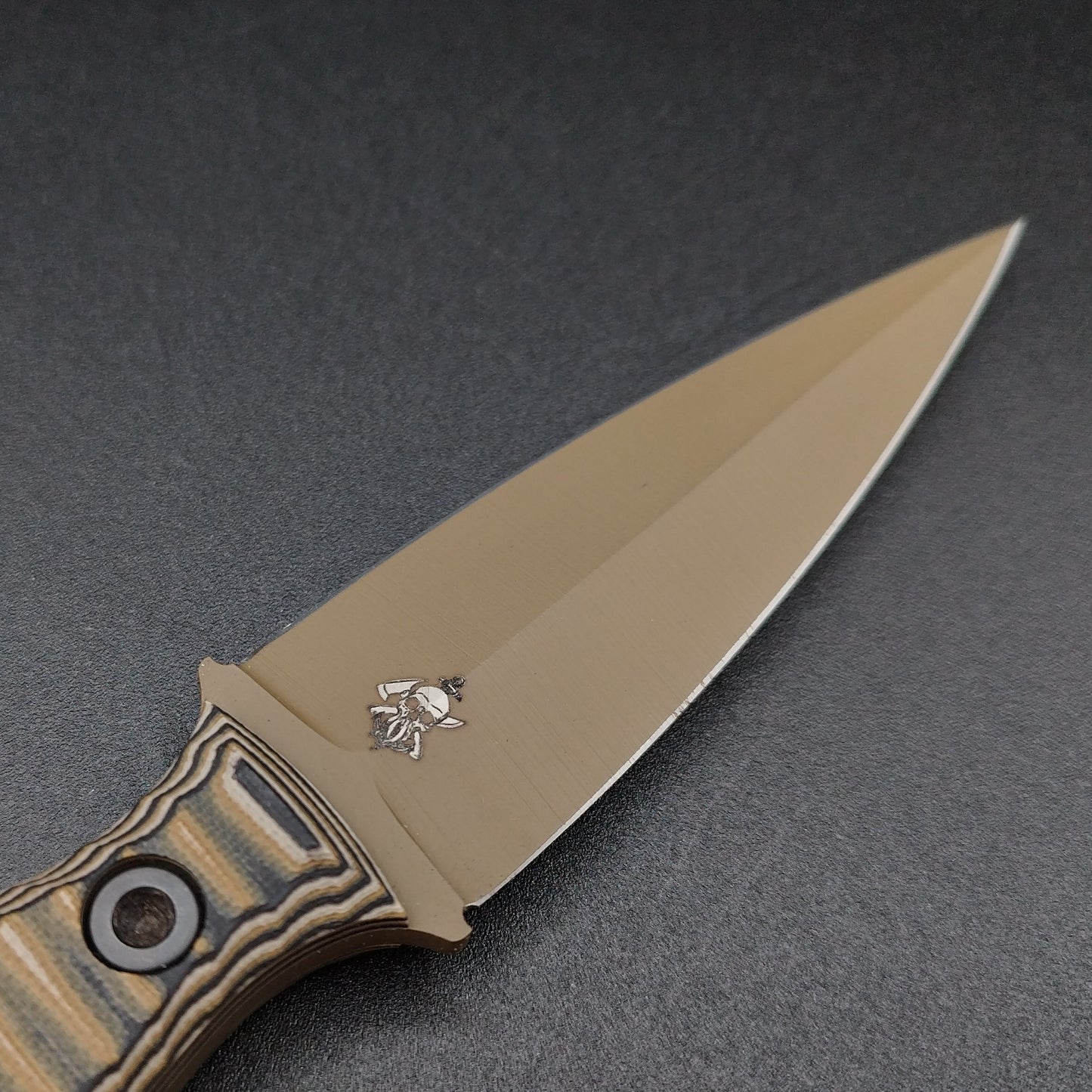 Sea Sick Blades Sea Sykes Coyote Tan Black G10, Glock FDE 3