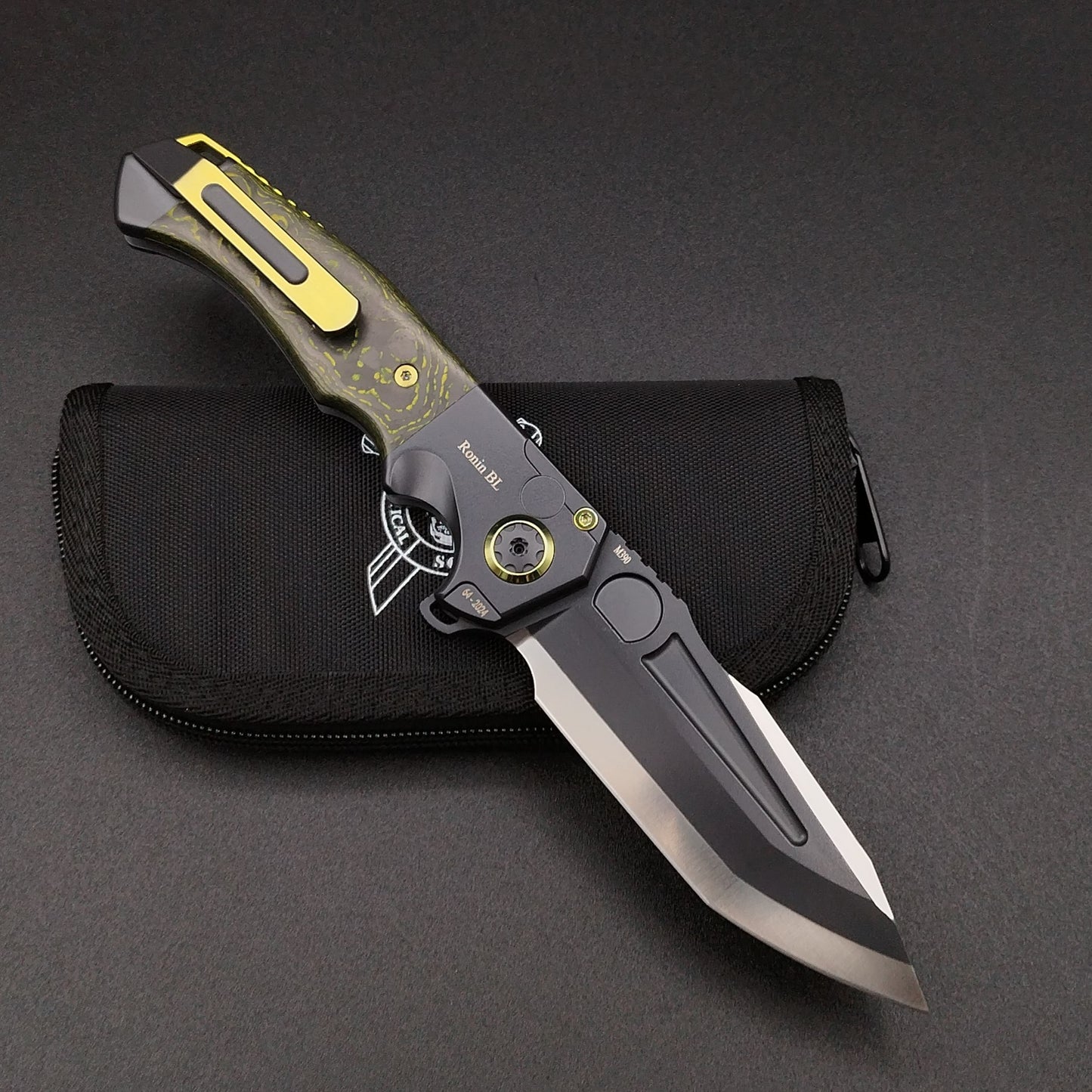 ADV Ronin Kalgard Titan Yellow Carbon Fibre 2