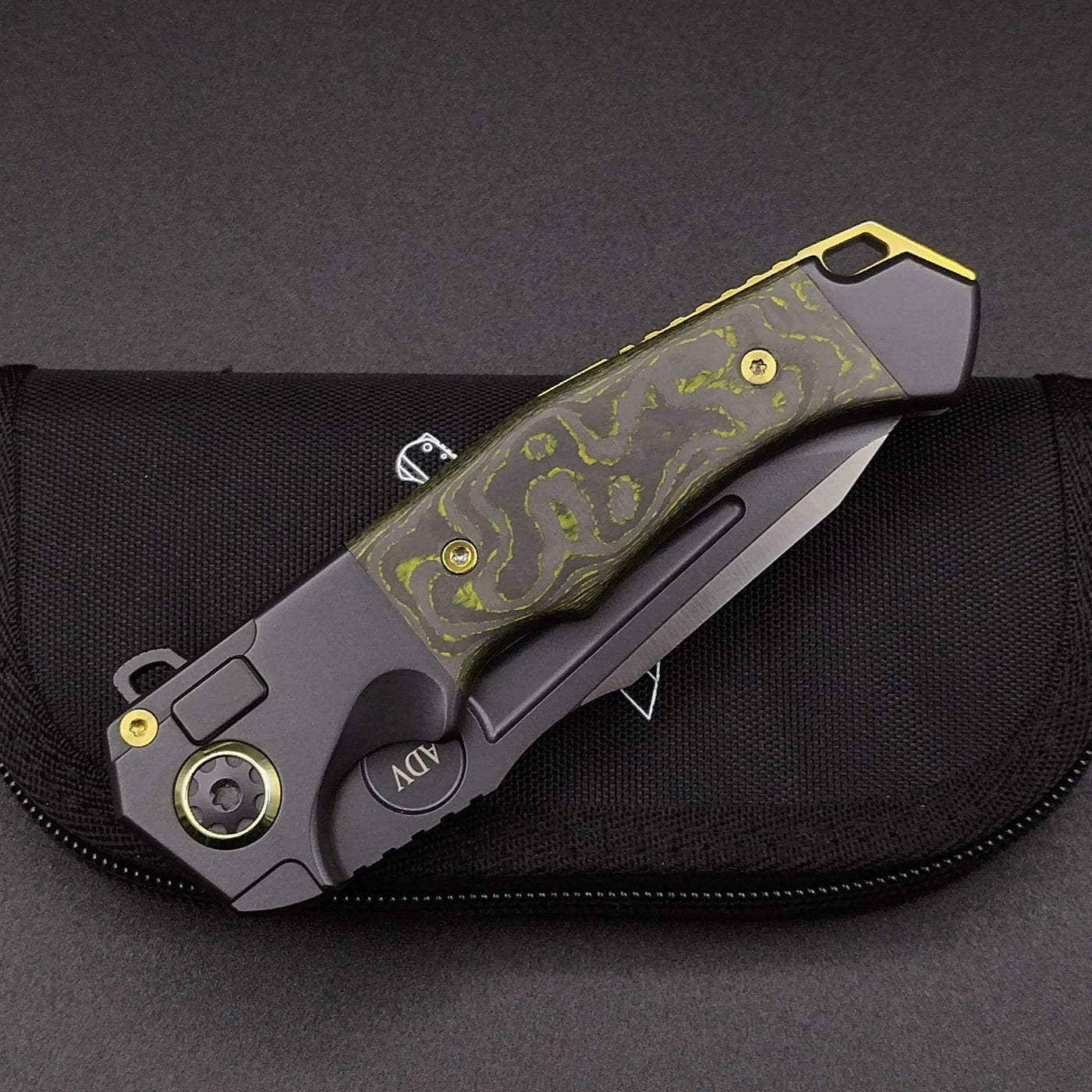 ADV Ronin Kalgard Titan Yellow Carbon Fibre 3