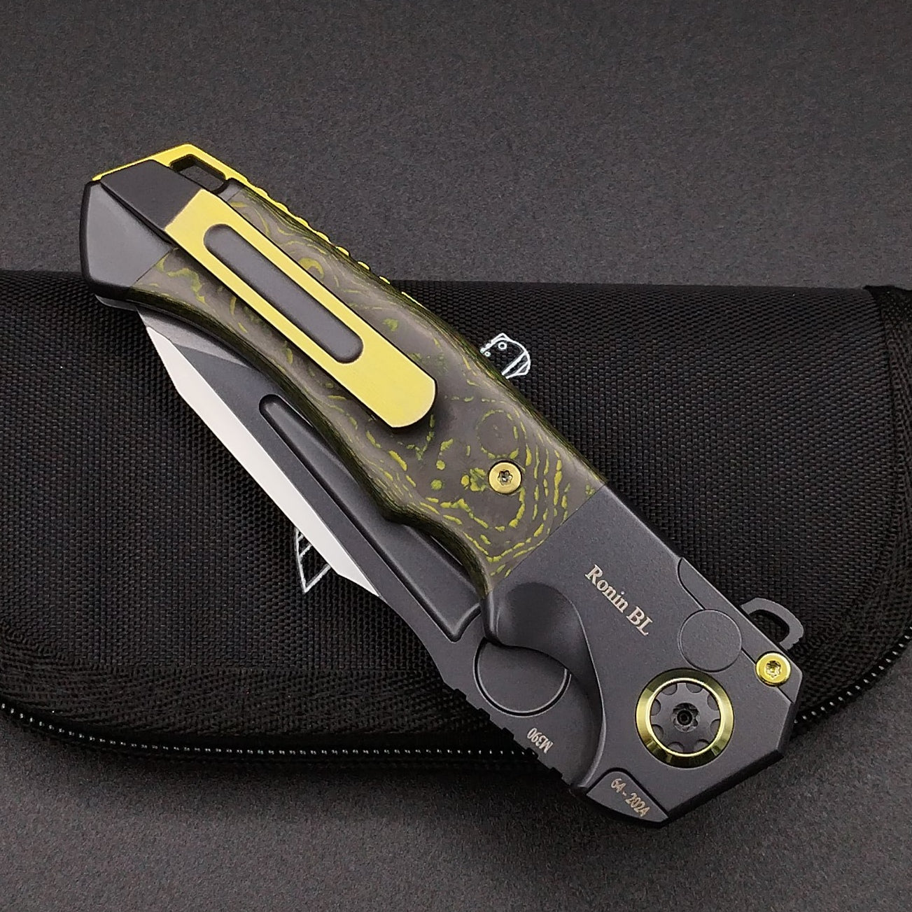 ADV Ronin Kalgard Titan Yellow Carbon Fibre 4