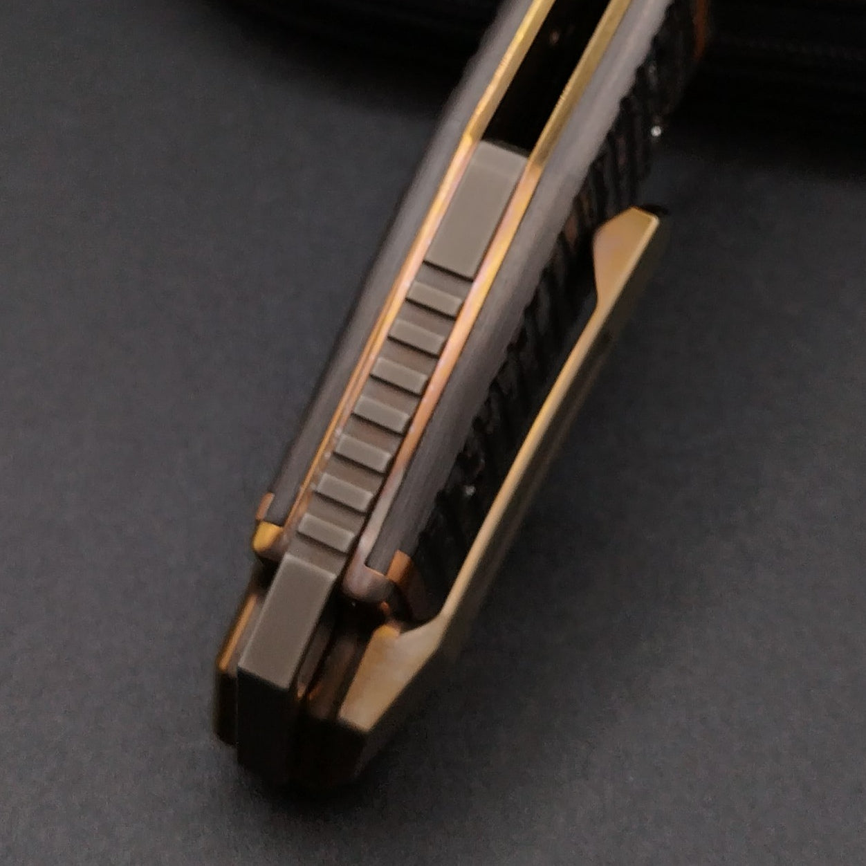 ADV Ronin Golden Titanium with Copper Carbon 5