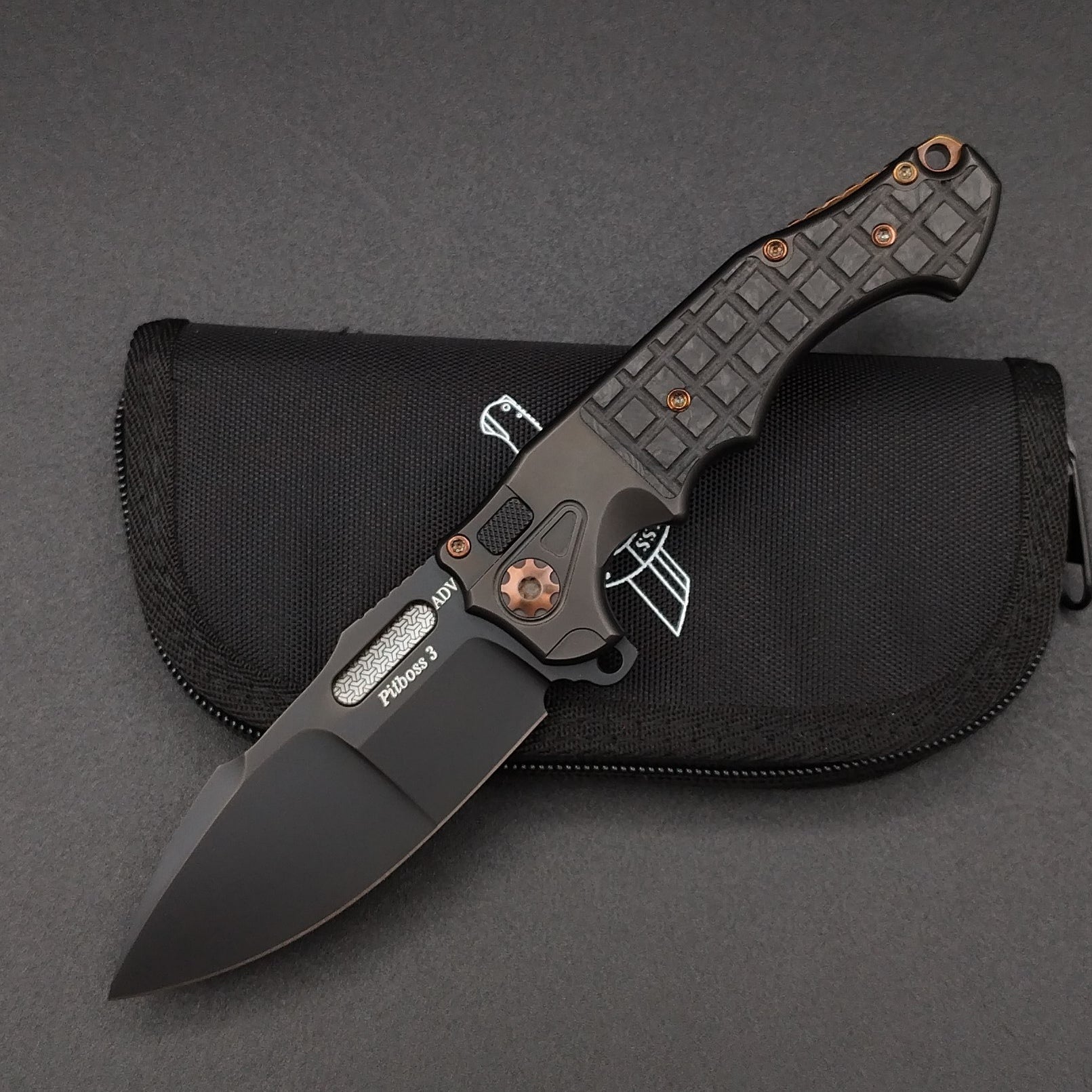 ADV Mini Pitboss 3 Titanium Frag Carbon 1