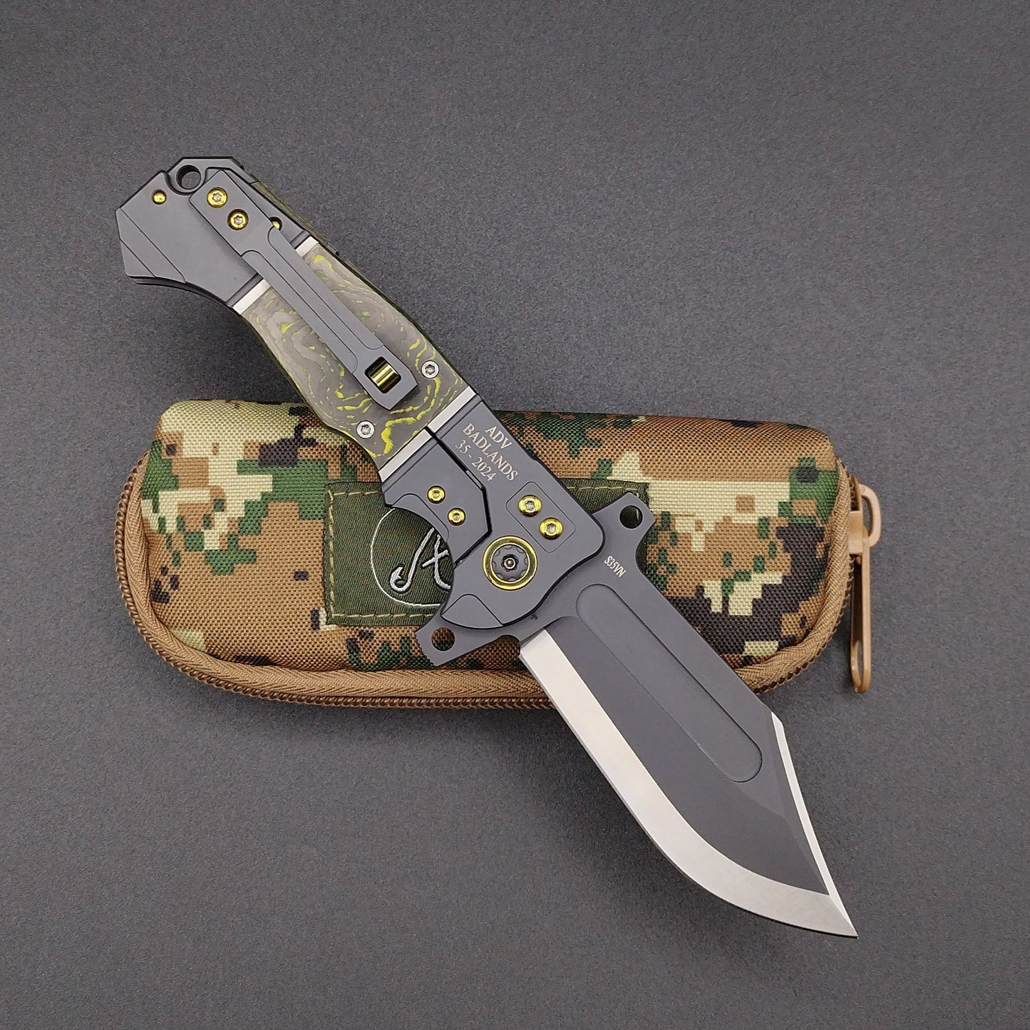 ADV Badlands Bowie Kalgard Yellow Carbon 2