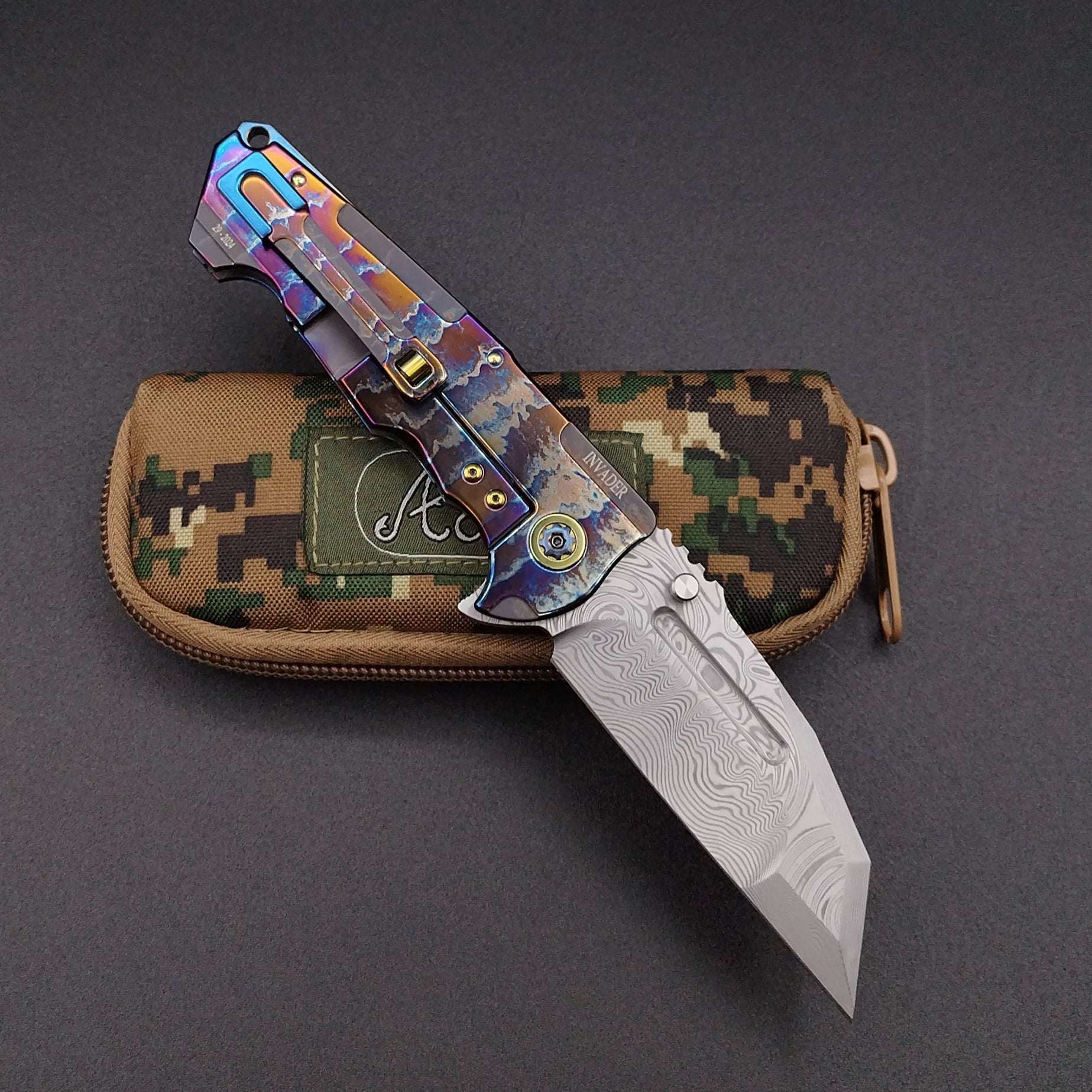 ADV Invader Custom, Acid Rain, Damascus 2