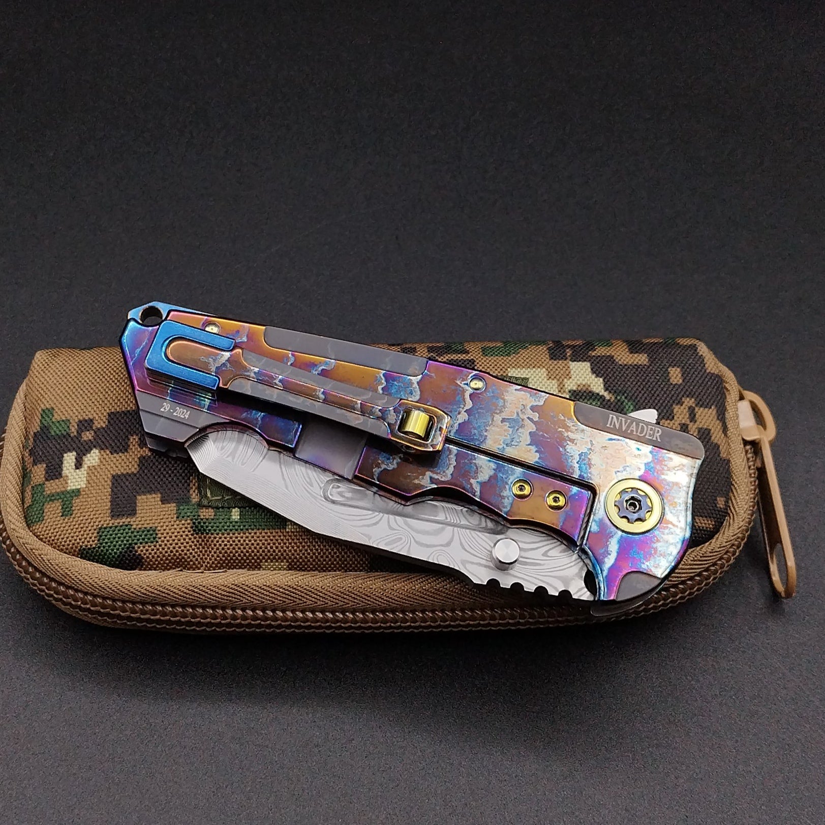 ADV Invader Custom, Acid Rain, Damascus 6