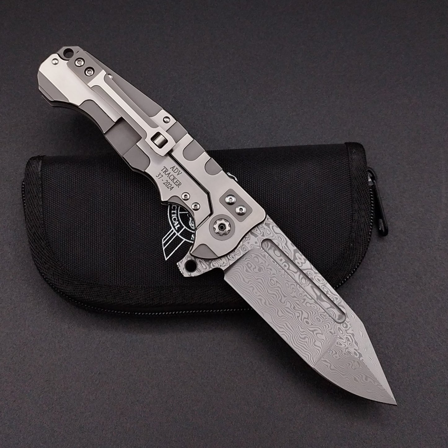 ADV Tracker Custom, Satin, Damascus 2