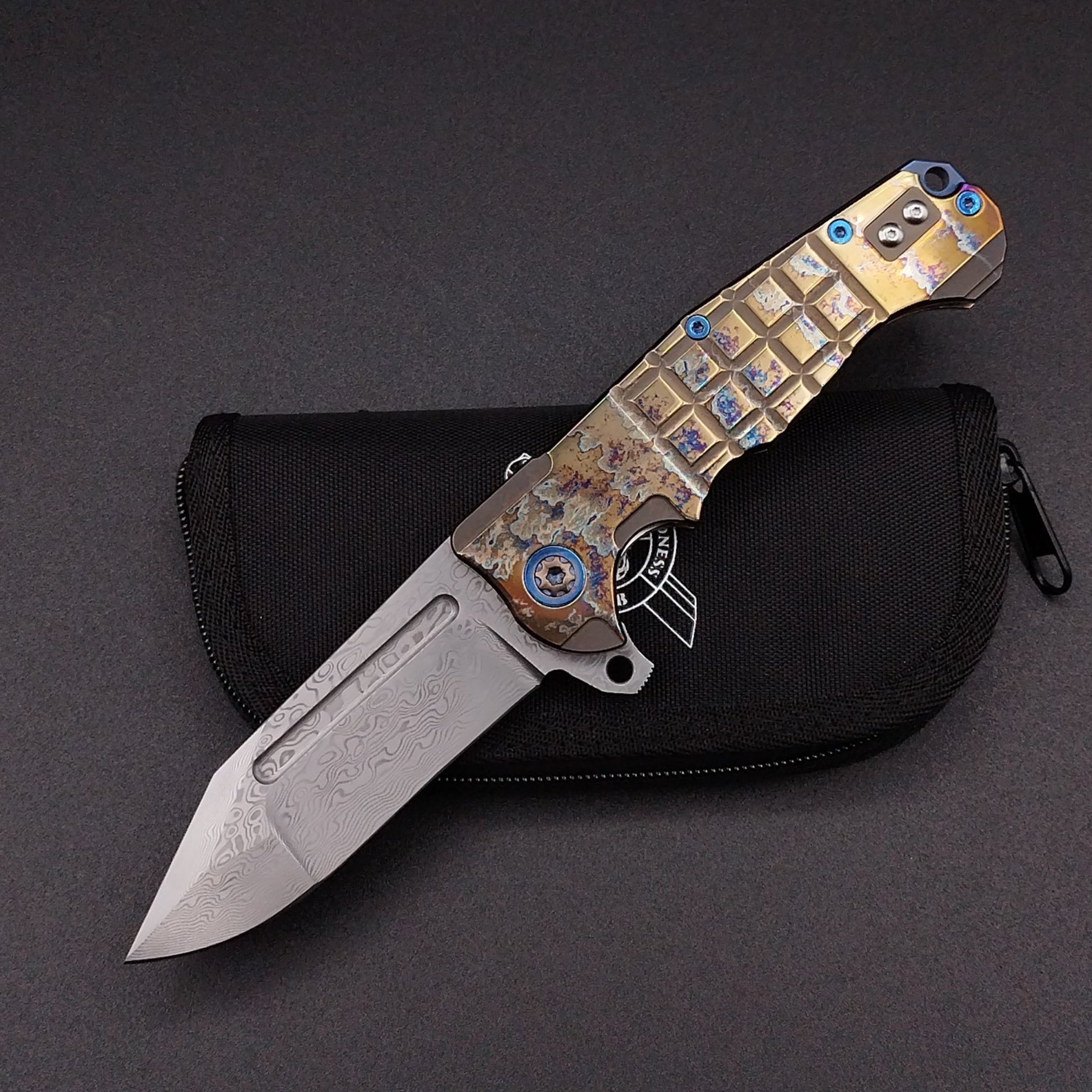 ADV Tracker Custom, Acid Rain fragged, Damascus 1