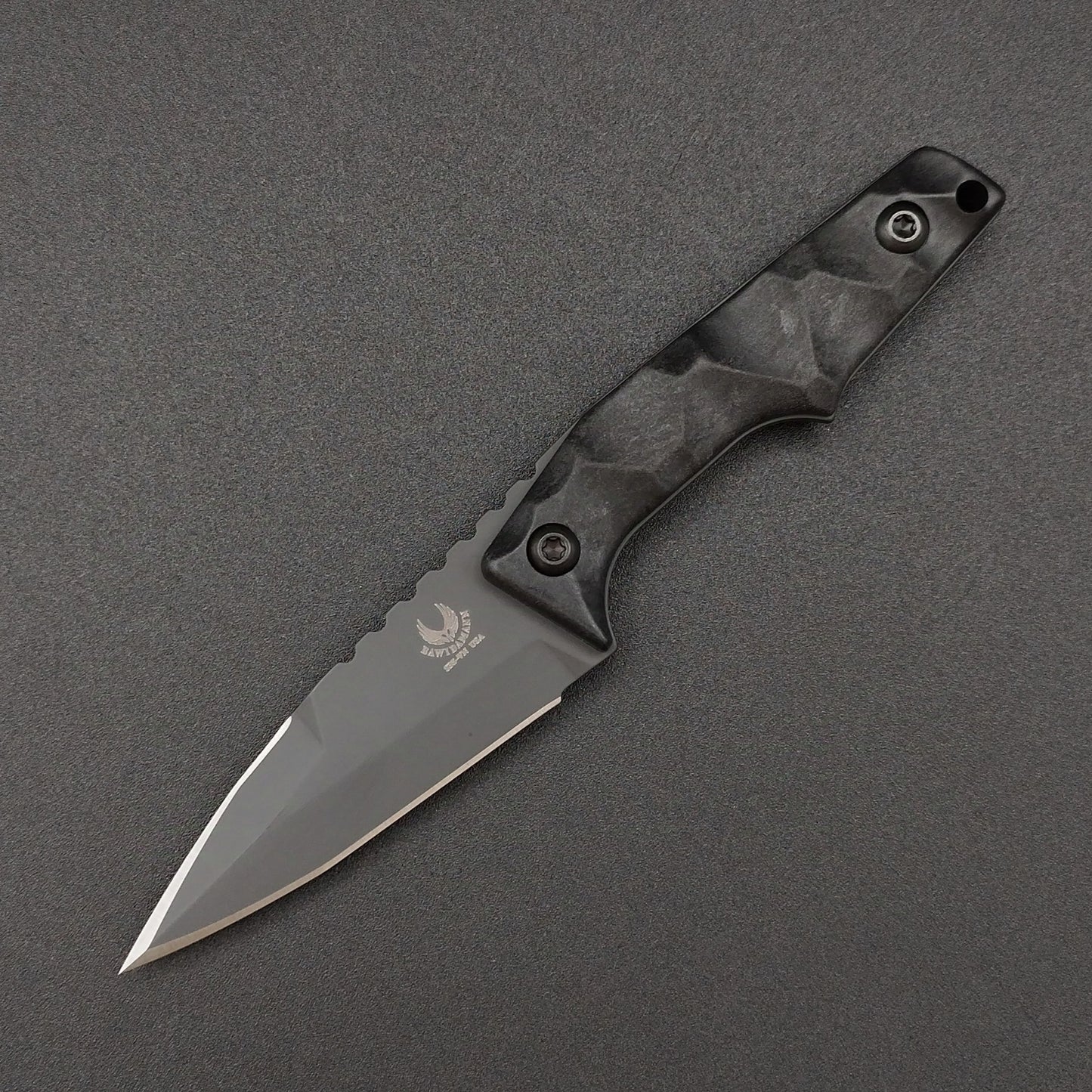 Bawidamann Blades Muninn Dagger S35VN (black cerakote top edge) 1