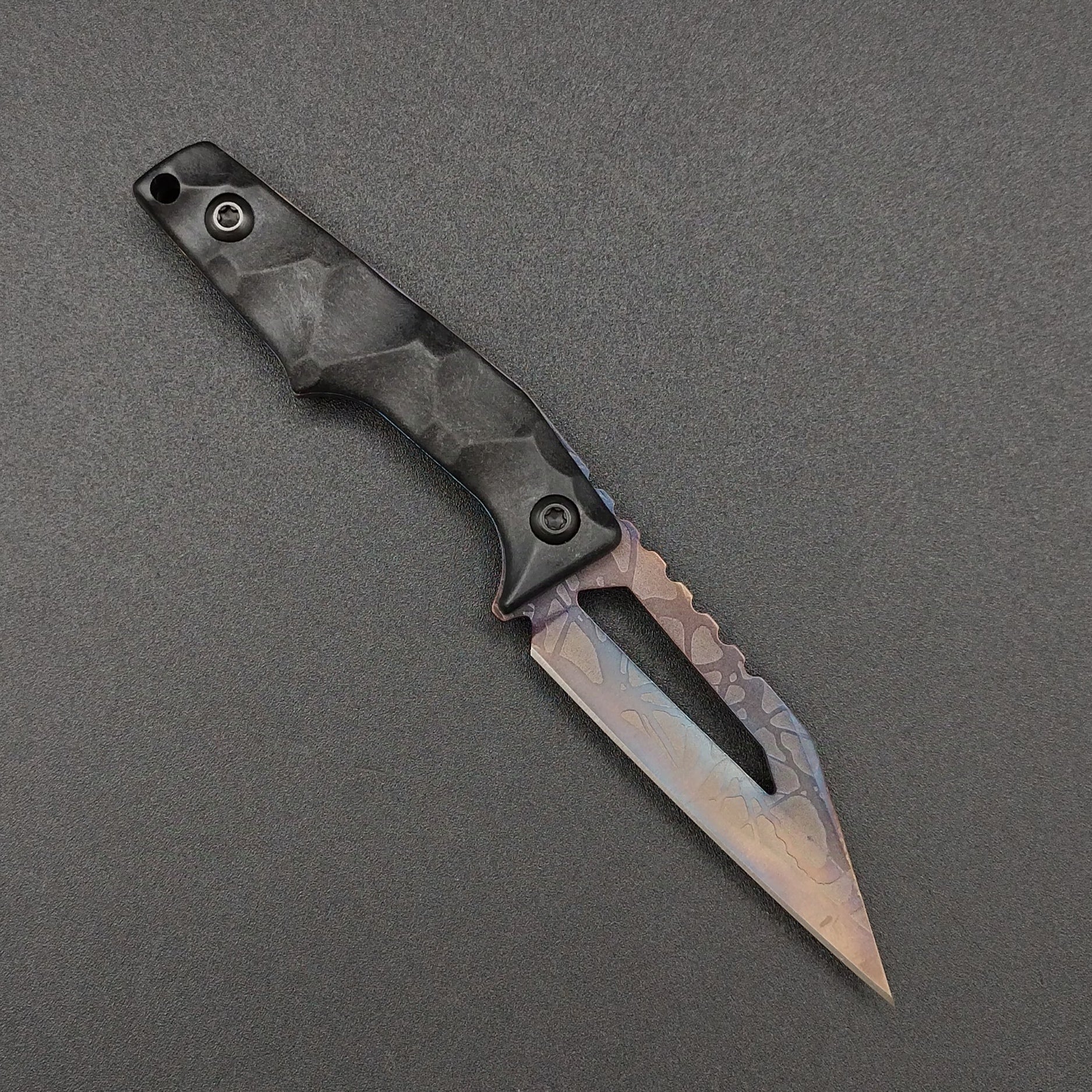 Bawidamann Blades STARK V2 (acid etched spectral patina) 2