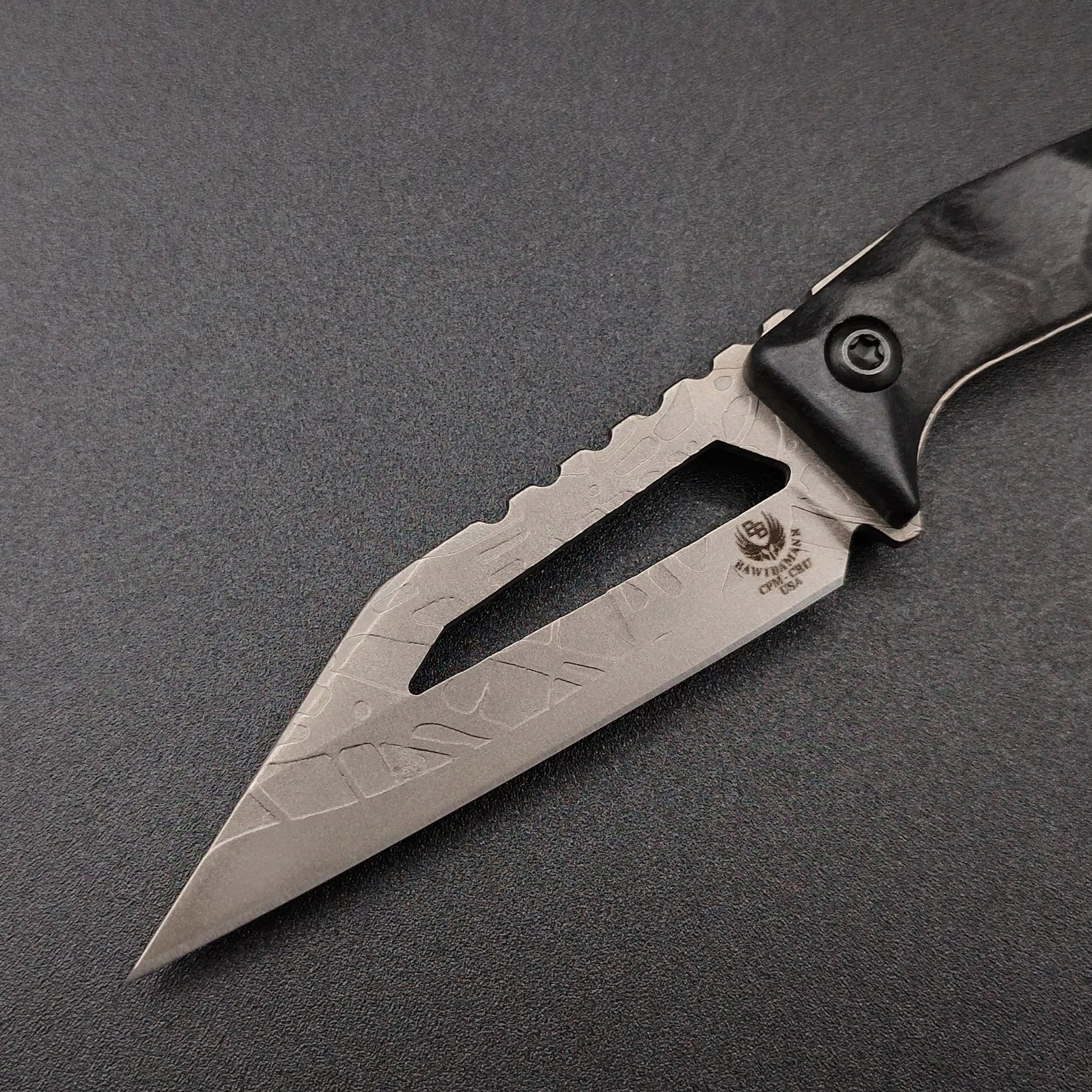 Bawidamann Blades STARK V2 (acid etched subdued silver) 3